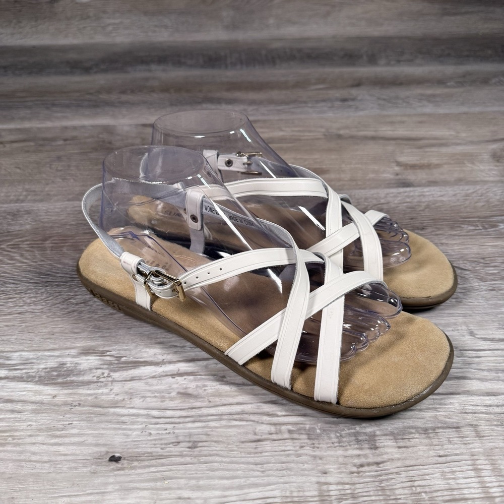 Sunjuns G.H. Bass &‎ Co. Margie Strappy Sandal Shoes Women's Size 10M